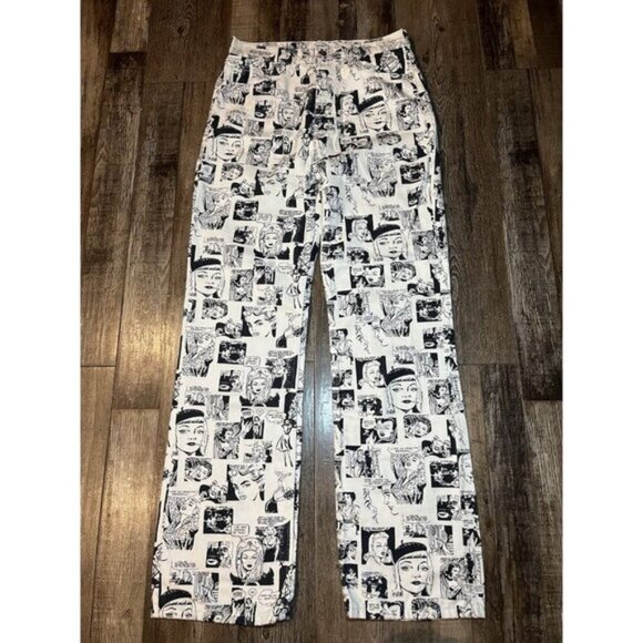 Reformation Newsprint High Rise Straight Jeans ASO Kendall Jenner Size 29 - Picture 2 of 10